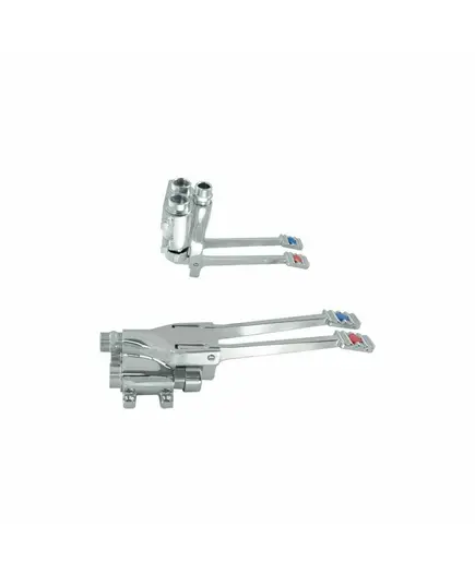 Ποδοβαλβίδα Διπλή Δαπέδου Τοίχου 21-00487 TRM Viospiral