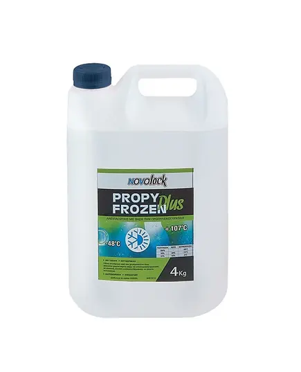Αντιπαγωτικό Προπυλενογλυκόλης 4lt 45-3225 PROPY FROZEN PLUS Novolock Viospiral