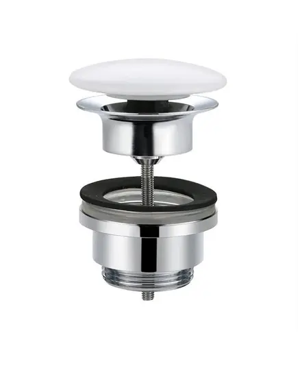 Αυτόματη Βαλβίδα Νιπτήρα 1 1/4΄΄Φ-66 Ορειχάλκινη 60-04040/S Ideal Viospiral