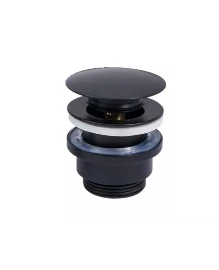 Αυτόματη Βαλβίδα Νιπτήρα Φ-66 Μαύρη 1 1/4΄΄ Ορειχάλκινη 60-04060/SB Ideal Viospiral