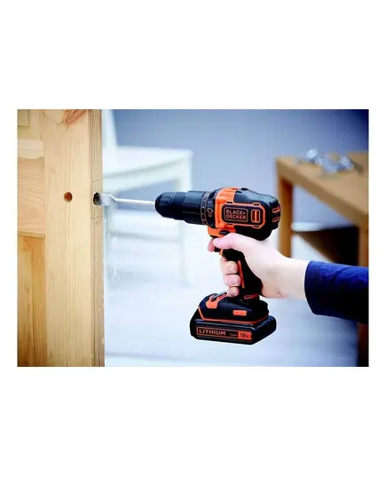 Σέτ Επαναφορτιζόμενο Δράπανο Μέ Παλμικό Κατσαβίδι 18 Volt BCK21S1S-QW Black & Decker