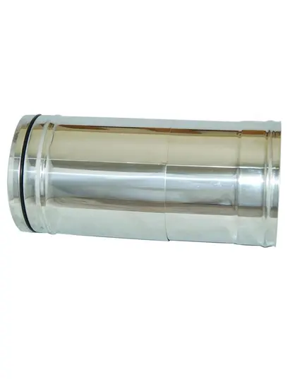 Πτυσσόμενη Σωλήνα Καπνοδόχου 0.55 Μέτρου Ανοξείδωτη Φ350 Aisi 316 BA Inoxshell