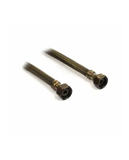Σπιράλ Σύνδεσης Μπρονζέ Aisi 304 Inox 1/2΄΄χ 1/2΄΄ 00-0184/BS 40CM Viospiral