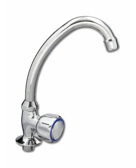 Μπαταρία Επικαθήμενη Μονή Κουζίνας Πάγκου 150mm Ύψος 07-03044 Silvia Viospiral