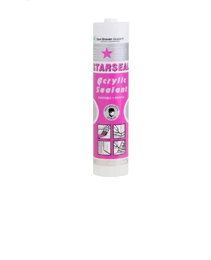 Σιλικόνη Ακρυλική Στόκος 260ML 10957801 Starseal Den Braven