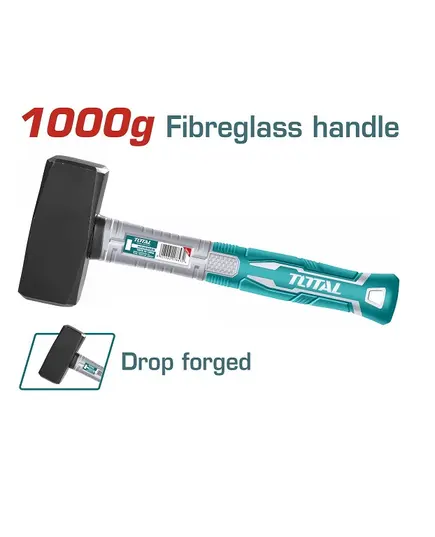 Βαριοπούλα Πλαστική Λαβή 1000 GRM. THTS721000 Total