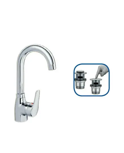 Μπαταρία Νιπτήρα Ψηλή 36-06094 Poem Viospiral