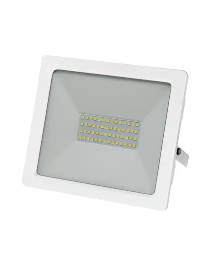 ΠΡΟΒΟΛΕΑΣ LED SMD ΑΛΟΥΜΙΝΙΟΥ ΨΥΧΡΟ 6200Κ IP65 230 VOLT 50 WATT  ΛΕΥΚΟΣ 3-38500 ADELEQ