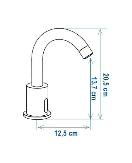 Μπαταρία Νιπτήρα Μέ Φωτοκύτταρο Avian 40-01100 Viospiral