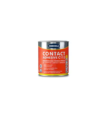Βενζινόκολλα Γενικής Χρήσης 200 ML Contact C 113 Mercola