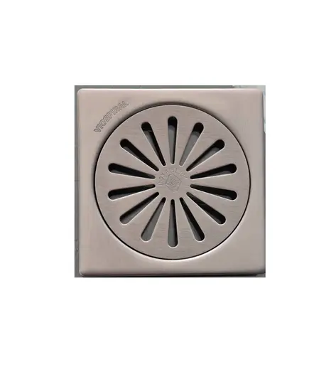 Σχάρα Ανοξείδωτη Τετράγωνη Gun Metal 12 X 12 15-01425/GM Viospiral