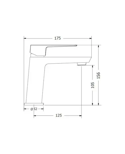 Αναμεικτική Μπαταρία Νιπτήρα Χρωμέ 00-08001 Pietra Chrome Modea Viospiral