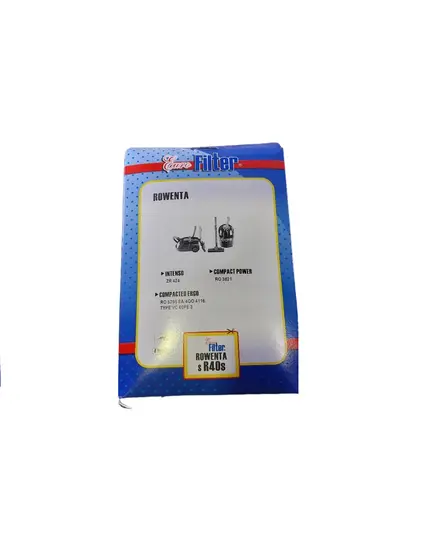 Ανταλλακτικές Σακούλες Ηλεκτρικής Σκούπας SR40s Rowenta Eurofilter