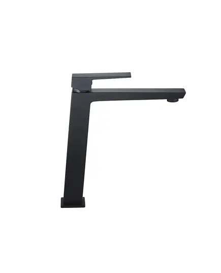 Αναμεικτική Μπαταρία Νιπτήρα Ψηλή 00-08003/B Pietra Black Matt Modea Viospiral