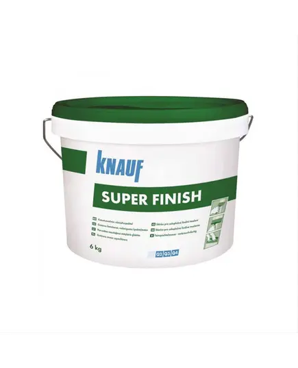 Στόκος Γενικής Χρήσεως Έτοιμος 6 Κιλών Knauf Super Finish