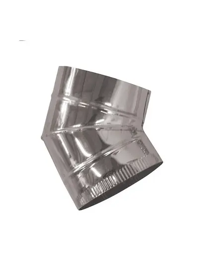 Γωνία Γαλβανιζέ Βαρέως Τύπου 0.5mm Φ125 45 Μοιρών Inoxshell