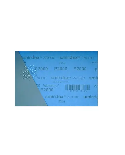 Αδιάβροχο Φύλλο Λείανσης Νερού 23 Χ 28 SIC 270 P800 Smirdex