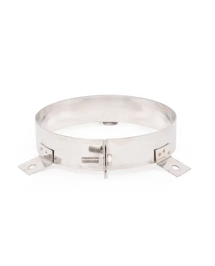 Στήριγμα Αντιρίδας Γιά Σωλήνα Καμινάδας Φ130 Ανοξείδωτο AISI 316 BA Αντιμαγνητικό Inoxshell