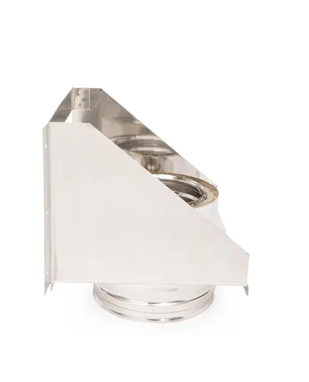 Τριγωνική Βάση Στήριξης Καμινάδας Φ250 Aisi 316 BA Αντιμαγνητική Inoxshell