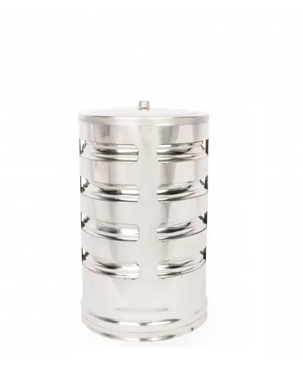 Καπέλο Πολυκωνικό Αντιανεμικό Βαριάς Κατασκευής Aisi 304 Ba Φ350 Inoxshell