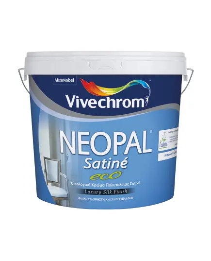 Πλαστικό Χρώμα Neopal Satine Eco 3lt Βιβεχρώμ