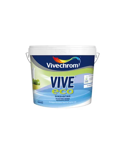 Πλαστικό Χρώμα Vive Eco 9lt