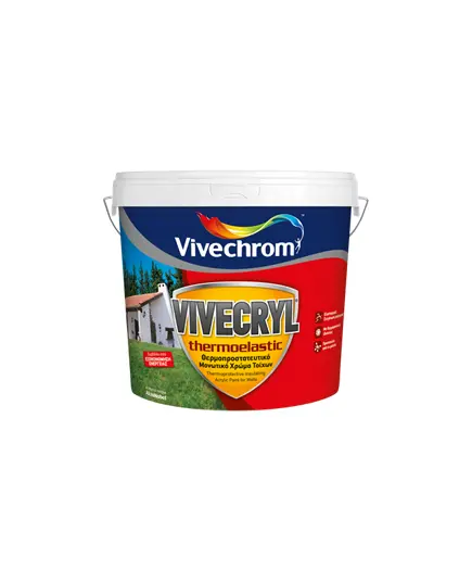 Ακρυλικό Χρώμα Vivecryl Thermoelastic 10lt Βιβεχρώμ