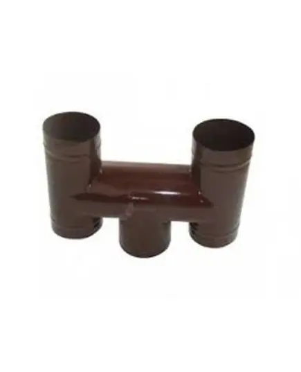 Ήτα Γιά Μπουρί Σόμπας Φ 120 Εμαγιέ Καφέ 12114 Βιοφάν