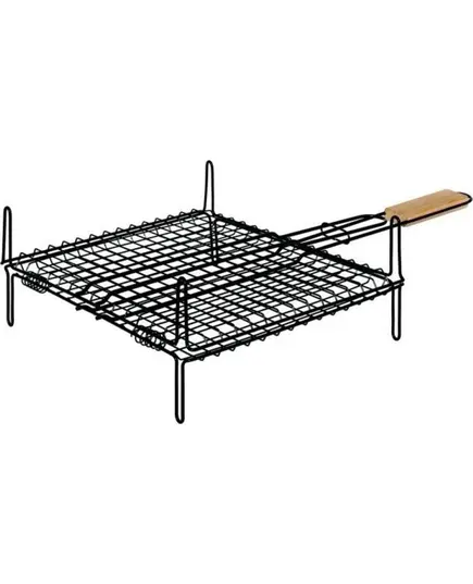 Σχάρα Αντικολλητική Τεφάλ Καρέ Β 10074 Μέ Πόδια Βιοφάν