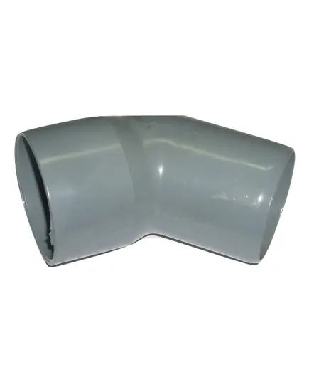 Γωνία PVC Φ125 Ανοικτή 45 Μοιρών Drivaplast