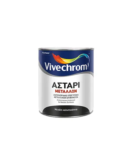 Αστάρι Μετάλλου 750 ml Λευκό Βιβεχρώμ