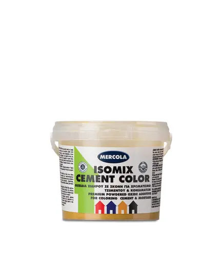 Χρώμα Τσιμέντου Μαύρο Isomix Cement Color 400 Γραμμαρίων Mercola