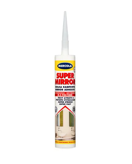 Κόλλα Στερέωσης Καθρεπτών Super Mirror 290 ml Mercola