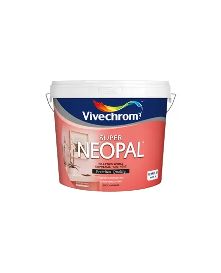 Βασικό Πλαστικό Κόκκινο 375 ml Super Neopal Βιβεχρώμ
