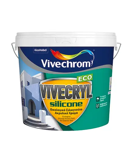 Ακρυλικό Χρώμα Vivecryl Silicone Eco 3lt Βιβεχρώμ
