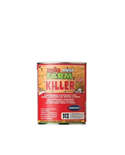 Συμπυκνωμένο Συντηρητικό Ξύλου Xylofarm Aqua Killer 20 ml Mercola