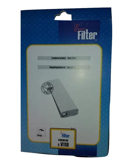 Ανταλλακτικές Σακούλες Ηλεκτρικής Σκούπας SV 118 Vorwerk Kodolk Eurofilter