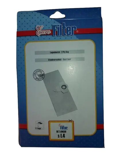 Ανταλλακτικές Σακούλες Ηλεκτρικής Σκούπας SL4 S De'Longhi Curtiss Gisowatt Starmix Eurofilter