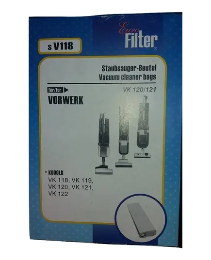 Ανταλλακτικές Σακούλες Ηλεκτρικής Σκούπας SV 118 Vorwerk Kodolk Eurofilter