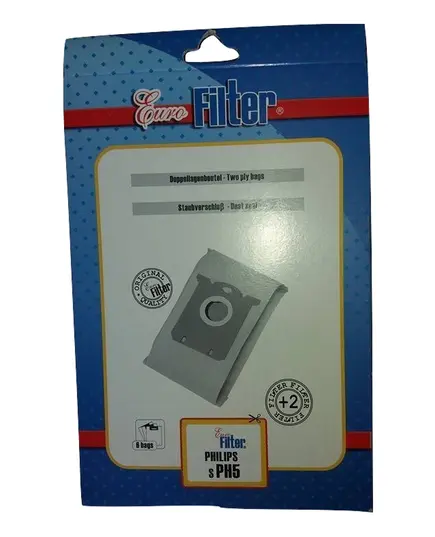 Ανταλλακτικές Σακούλες Ηλεκτρικής Σκούπας SPH 5 Philips Sydney Specialist Eurofilter