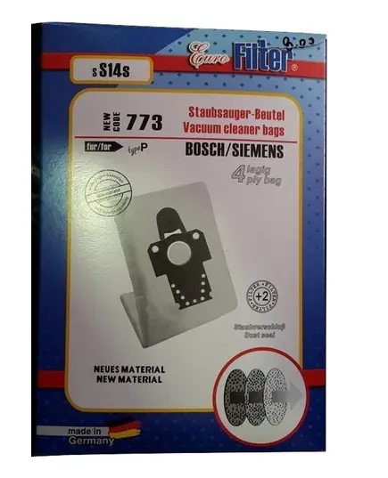 Ανταλλακτικές Σακούλες Ηλεκτρικής Σκούπας SS 14 S Bosch Ergomax Siemens Dunapower Eurofilter