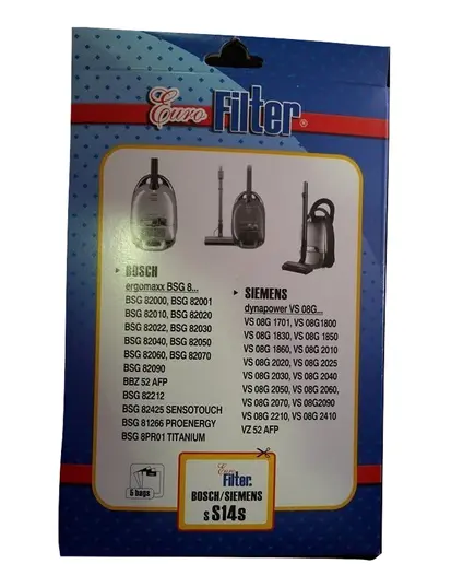 Ανταλλακτικές Σακούλες Ηλεκτρικής Σκούπας SS 14 S Bosch Ergomax Siemens Dunapower Eurofilter
