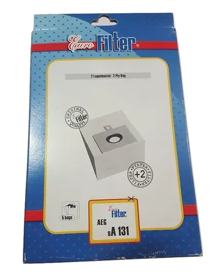 Ανταλλακτικές Σακούλες Ηλεκτρικής Σκούπας Γερμανίας SA 131 Aeg Ufesa Progress Eurofilter