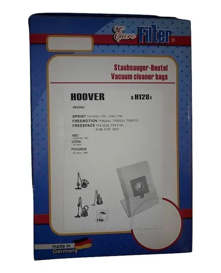 Ανταλλακτικές Σακούλες Ηλεκτρικής Σκούπας SH 128 SHoover Aeg Ufesa Progress