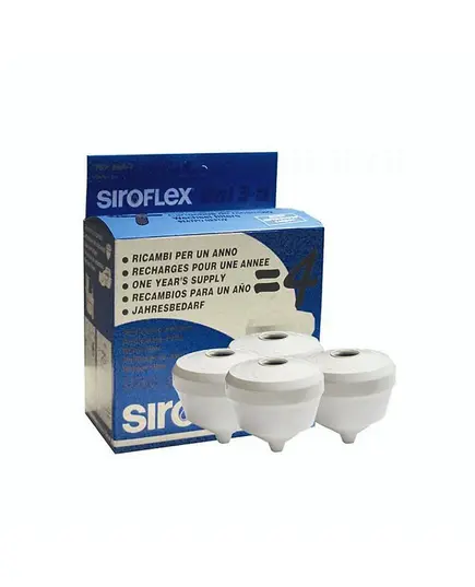 Ανταλλακτικό Φίλτρο Νερού Βρύσης Ενεργός Άνθρακας Οικονομική Συσκευασία 02-2800/4S Siroflex