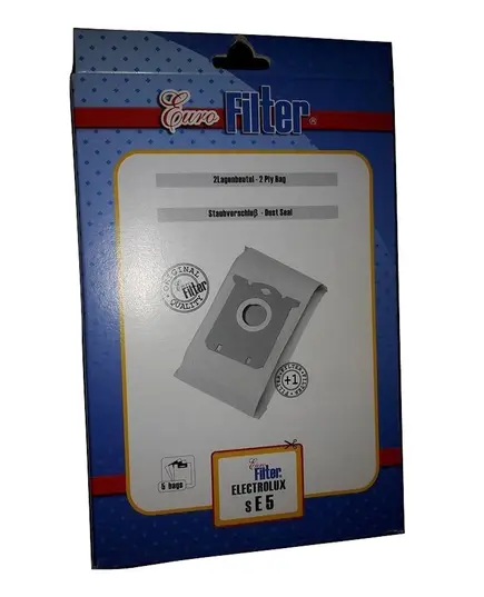 Ανταλλακτικές Σακούλες Ηλεκτρικής Σκούπας SE 5 Electrolux Progress E41-E18 Eurofilter