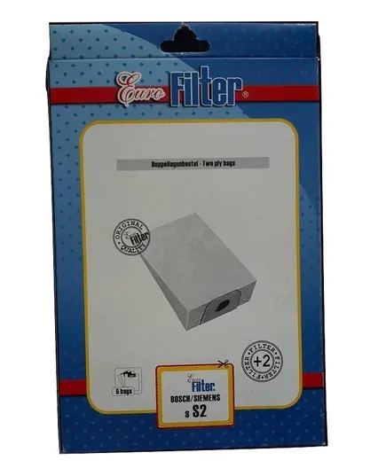 Ανταλλακτικές Σακούλες Ηλεκτρικής Σκούπας SS 2 Bosch Krups Siemens Eurofilter