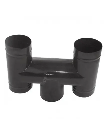 Ήτα Γιά Μπουρί Σόμπας Φ 120 Εμαγιέ Μαύρο 12125 Βιοφάν