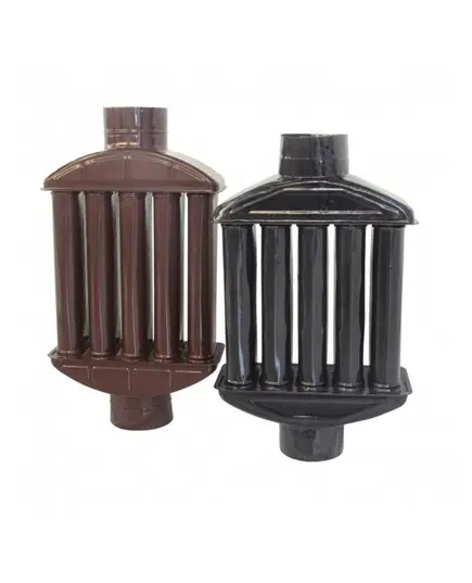 Πολλαπλασιαστής Θερμότητας (Κάζο) Βαρέως Τύπου Φ 120 Εμαγιέ Καφέ 12119 Βιοφάν