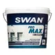 Ακρυλικό Χρώμα Υψηλής Απόδοσης Εξωτερικής Χρήσης Swan Pro Max 3 lt Evochem